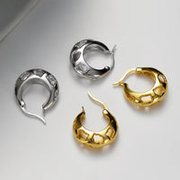 バンブーフープピアス