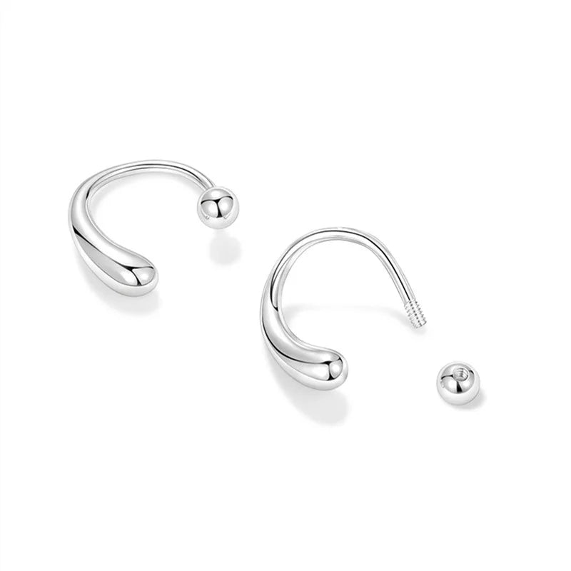 スパイラルツイストピアス